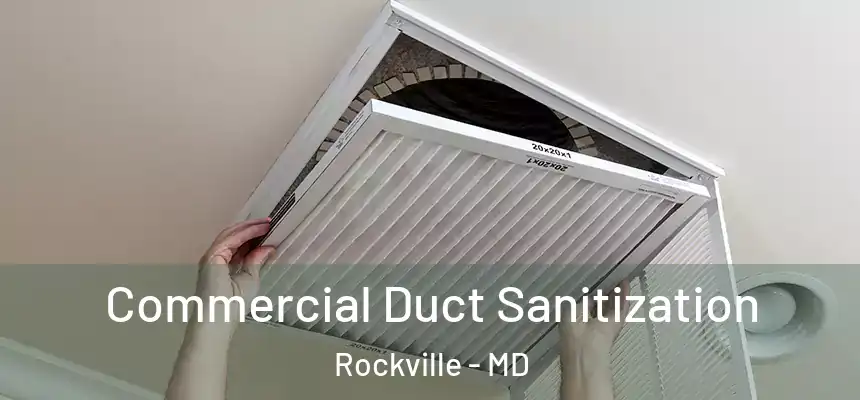 Commercial Duct Sanitization Rockville - MD